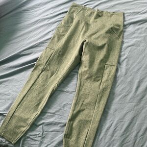 Heathered Sage Green REI Crops